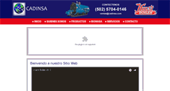Desktop Screenshot of cadinsa.com